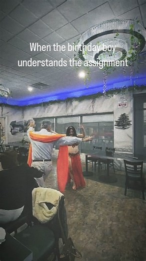 Happy birthday, George! It was so fun celebrating with you! 🥳 #birthday #bellydancegig #bellydancerlife | Thea Bellydance