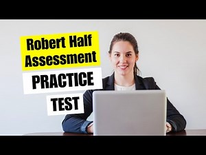 Robert Half Practice Test 2026 Skills Assessment Exam Preparation Questions Answers Test Prep