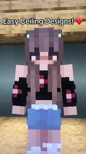 Cute and Simple Ceiling Ideas for Minecraft