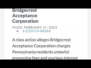 Bridgecrest Rep Admits: "We Don't Provide Monthly Statements" #predatory #accountability #debt