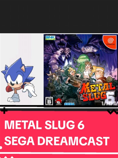 🟠 SEGA DREAMCAST - METAL SLUG 6 ATOMISWAVE
