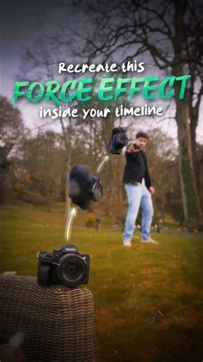 How to do the force pull telekinesis effect in video 🌀