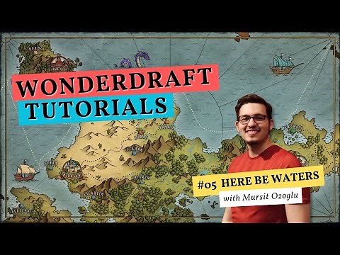 Wonderdraft Tutorial 5: Adding Lakes and Rivers