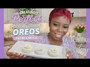 Perfect Chocolate Covered Oreos Using a Mold | Easy & Flawless Every Time 🍫✨