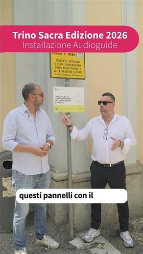 Trino Sacra 2026 - Installazione Audioguide