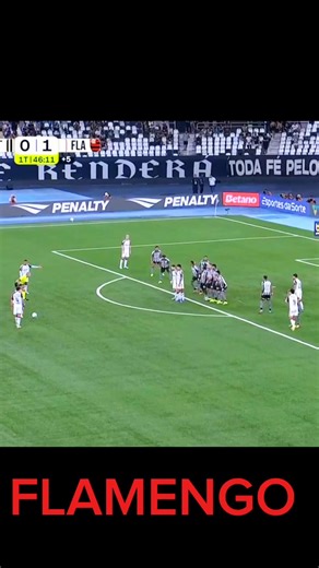 QUE GOLAÇO DE FALTA #flamengo #naçãorubronegra #furia #botafogo #brasileirão