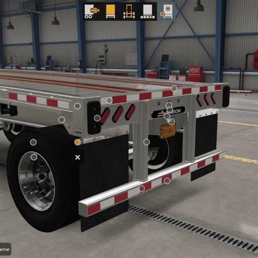 Flatbed Benson - Mod American Truck Simulador 1.58