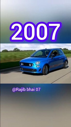 abarth car evolution video history 1949-2025 #carevolution #carevolution
