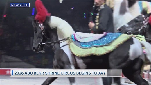 2026 Abu Beker Shrine Circus Begin Today