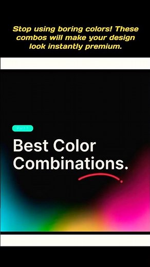 Top 5 Best Color Combinations You Must Try | Aesthetic & Trending Color Palettes