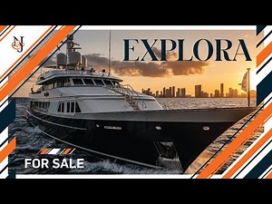 M/Y EXPLORA for Sale | 153' (46.63m) long-range Feadship Yacht for Sale | N&J Superyacht Tour