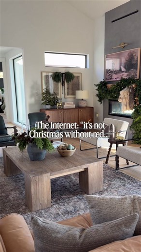 Neutral Christmas decor ideas: greens, golds & brown accents