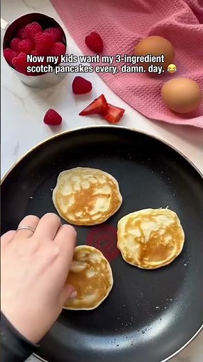 3 Ingredient Scotch Pancakes | Baby Led Weaning Recipe | BLW Recipe #blw #babyledweaningrecipes