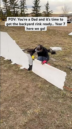 Time to get your outdoor rinks setup!