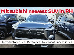 Differences among Mitsubishi Destinator GT, GLS and GLX variants + introductory price + accessories