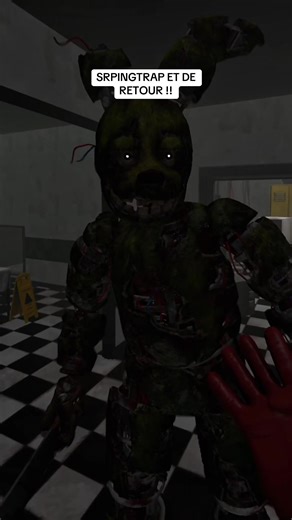 Toujours aussi gentil ce springtrap..#bonelab #metaquest3 #vr #fnaf