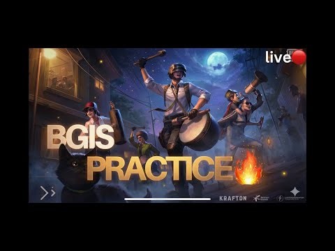 BGIS Practice 🔴 Live | BGMI Paid Custom | 5th Player POV 🎮
