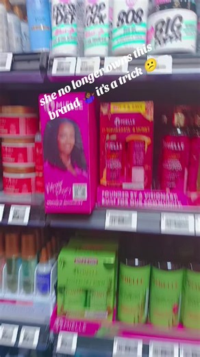 it's a trick she no longer owns this brand 😕 #dvinefyp #michelle #brands #hair #blackowned