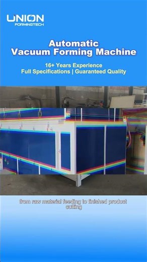 Plastic Vacuum Thermoforming Machine for Efficient Mass Production and Industrial Components