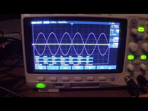 Tuning with an oscilloscope