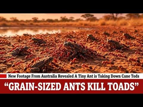 New Footage From Australia Revealed A Tiny Ant is Taking Down Cane Tods