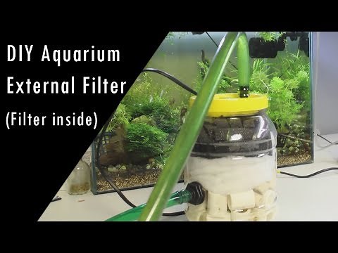 DIY - Build a Aquarium External Filter At Home - Internal pump