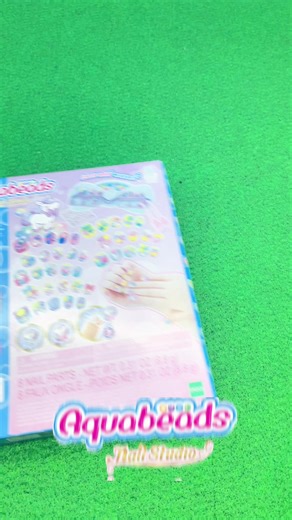 Unboxing Time Aquabeads Nail Studio Unicorn Nail Designer Kit 🦄💝 #fypシ゚viral #aquabeads #ramadhankareem🌙 #fyppppppppppppppppppppppp #kids