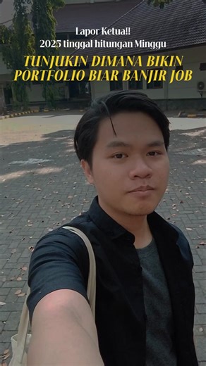 Ngaku kalian yang BANYAK ALASANN bikin portfolio!!! Dah mau 2025 lohh🫵 #design #jagodesignfigma