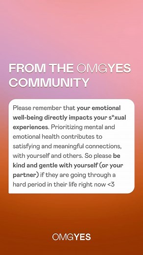 OMGYES on Instagram: "Normalize having fluctuations in desires, especially when it comes to partnered s-x & pleasure ❤️ #omgyescommunity #omgyessubmission #relationshiptips #healthadvice #datingtips #womenspleasure #pleasureproduct #omgyes"