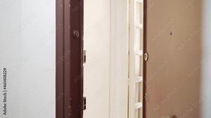 Boy next door welcoming guests at home with warmth