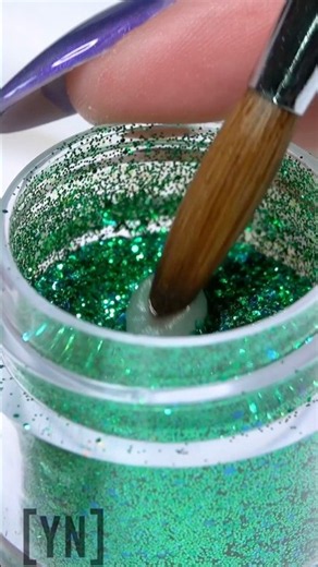This glitter acrylic trick saves so much time