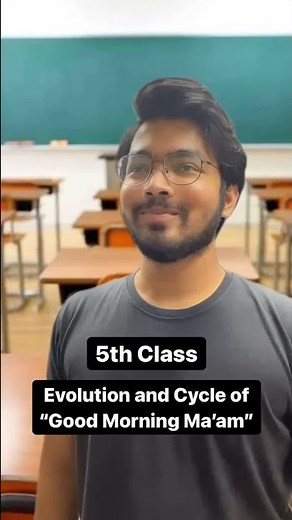 Good Morning Ma’am 😂 #schoollife #shorts #youtubeshorts #funny