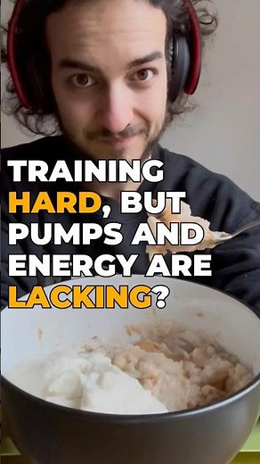 Training Hard, But Pumps & Energy Are Lacking?