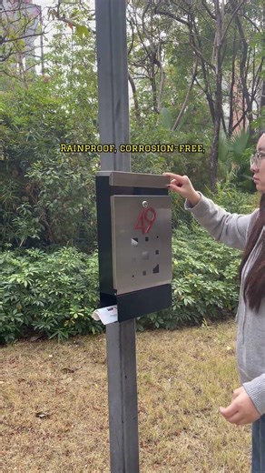 Free install✅ Outdoor MailboxZero cost for property/park/school#OutdoorMailbox #PropertyService