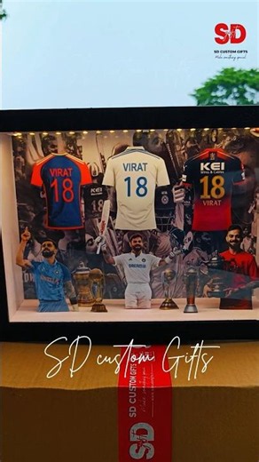 This 3D LED Virat Kohli Frame is Unreal! 👑🔥 (Link In Bio) #shorts #viratkohli #trending