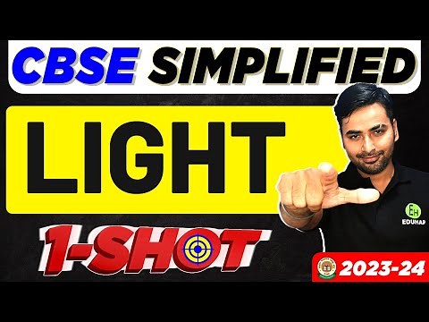 LIGHT Reflection and Refraction - Class 10 | One Shot Explanation 2023-24 | CBSE Simplified