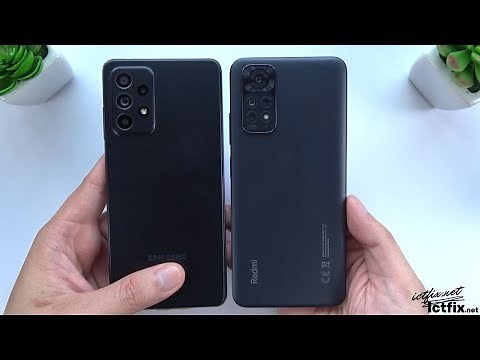 Xiaomi Redmi Note 11 vs Samsung Galaxy A52 | Video test Display, Speedtest, Camera Comparison