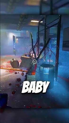 Huggy Wuggy had a baby in Poppy Playtime #chapter5