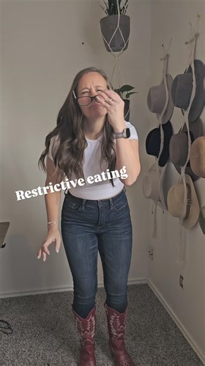 Restrictive eating ain't it friend! A balanced approach is best. You quit because you restrict and you don't have a plan that works for you. The words you say do in fact matter and your brain believes them. Negative self talk is real. Doing it alone and without support hasn't worked so far, it's time to get HELP! #virtualpersonaltrainer #menopausecoachingspecialist #onlinehealthcoach #perimenopausecoachingspecialist | HopeFit and Nutrition