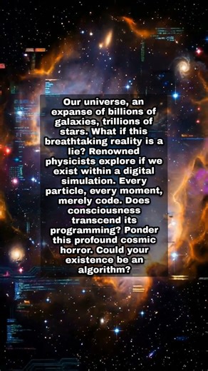 🤯 Is Our Universe A Lie? #SimulationTheory #CosmicHorror #MindBlown