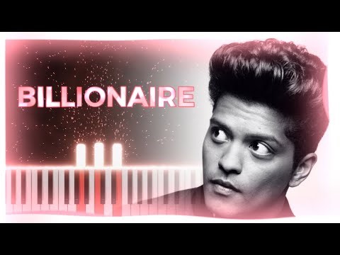 Travie McCoy ft. Bruno Mars - Billionaire (Piano Tutorial)