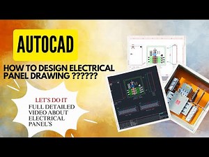 Series-02 How to Design Electrical Panel In AutoCad A to Z Full Detail Video Basic to Advance 😞😖😎🤑