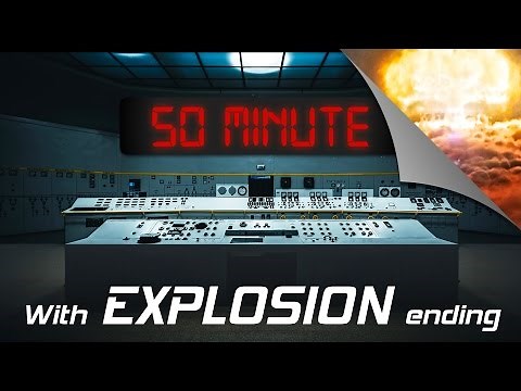 50 min Exploding Missile Digital Countdown Timer