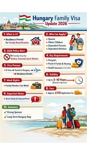 🇭🇺#family visa update 2026