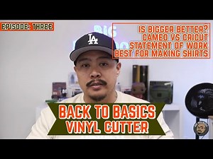 Back To Basics - Vinyl Cutter