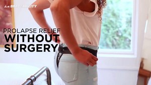 BraceAbility The Pelvic Pro Patented Prolapse Uterus Support Belt Girdle for Women’s Prolapsed for Dropped Bladder, Vulvar Varicosities, Postpartum Recovery, Symphysis Pubis Dysfunction Pain (M)