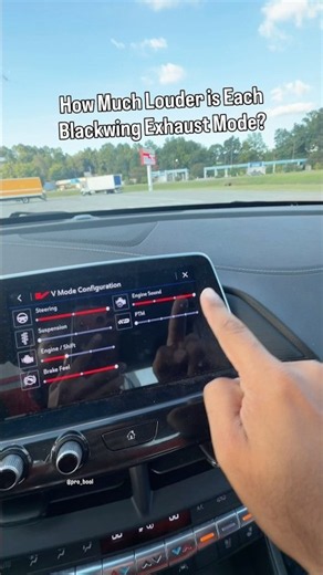 How Much Louder is Each Blackwing Exhaust Mode?