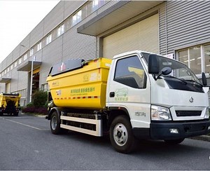 [Hot Item] Dongfeng 1-3cbm Hang Bak Achterlader Compressie Tipper Vuilniswagen 3m3 Docking Vuilafvalinzamelingswagen