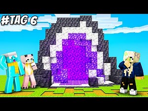 das 1. MAL im NETHER in Minecraft Freunde!