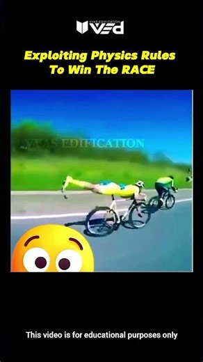Exploiting Physics To Win The Race?! 🤯🏁 #shorts